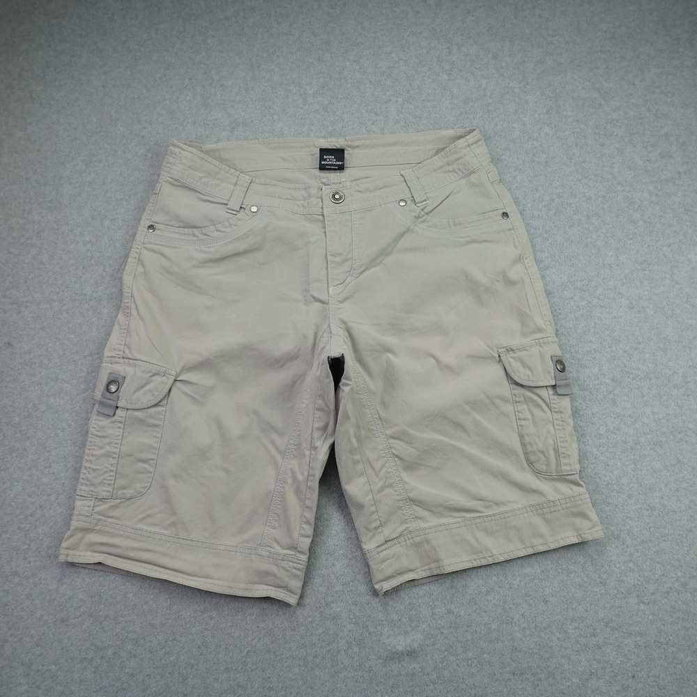 KUHL Shorts Womens 10 Tan Splash Outdoor Cargo Hiking Stretch